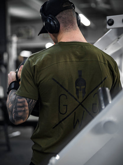 Gym T-Shirt Warrior - Olive