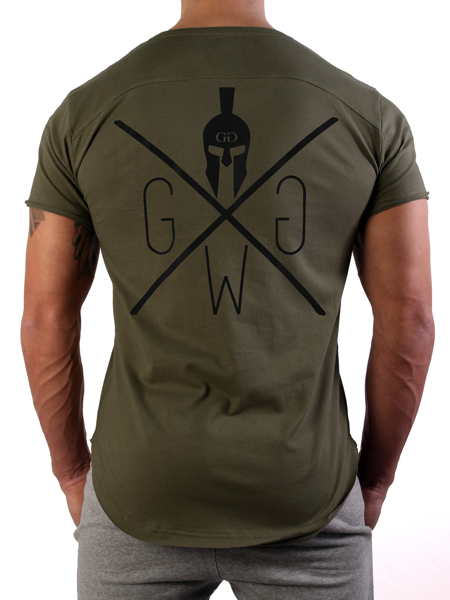 Gym T-Shirt Warrior - Olive