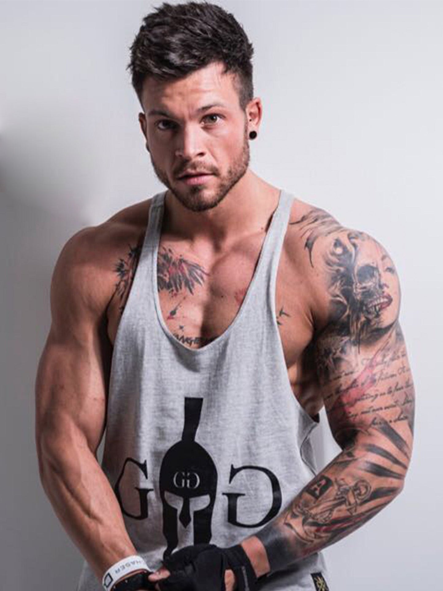 Stringer Tank Top Invincible - Grau