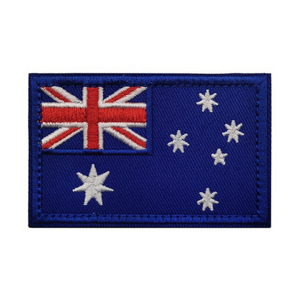 Neuseeland Flag Patch Weiss