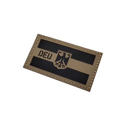 Deutschlandflagge  Military Patch mit Klettverschluss