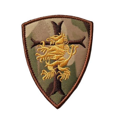 Lion Patch - Gold & Camo