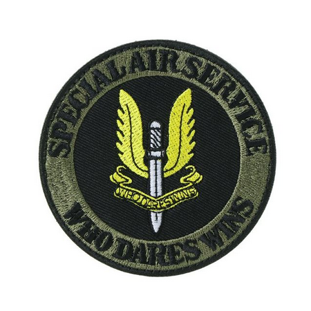 SAS Patch - Green & Black