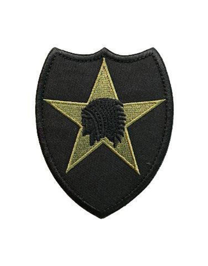 Indianhead Division Military Patch mit Klettverschluss