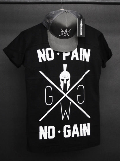No Pain No Gain T-Shirt - Black