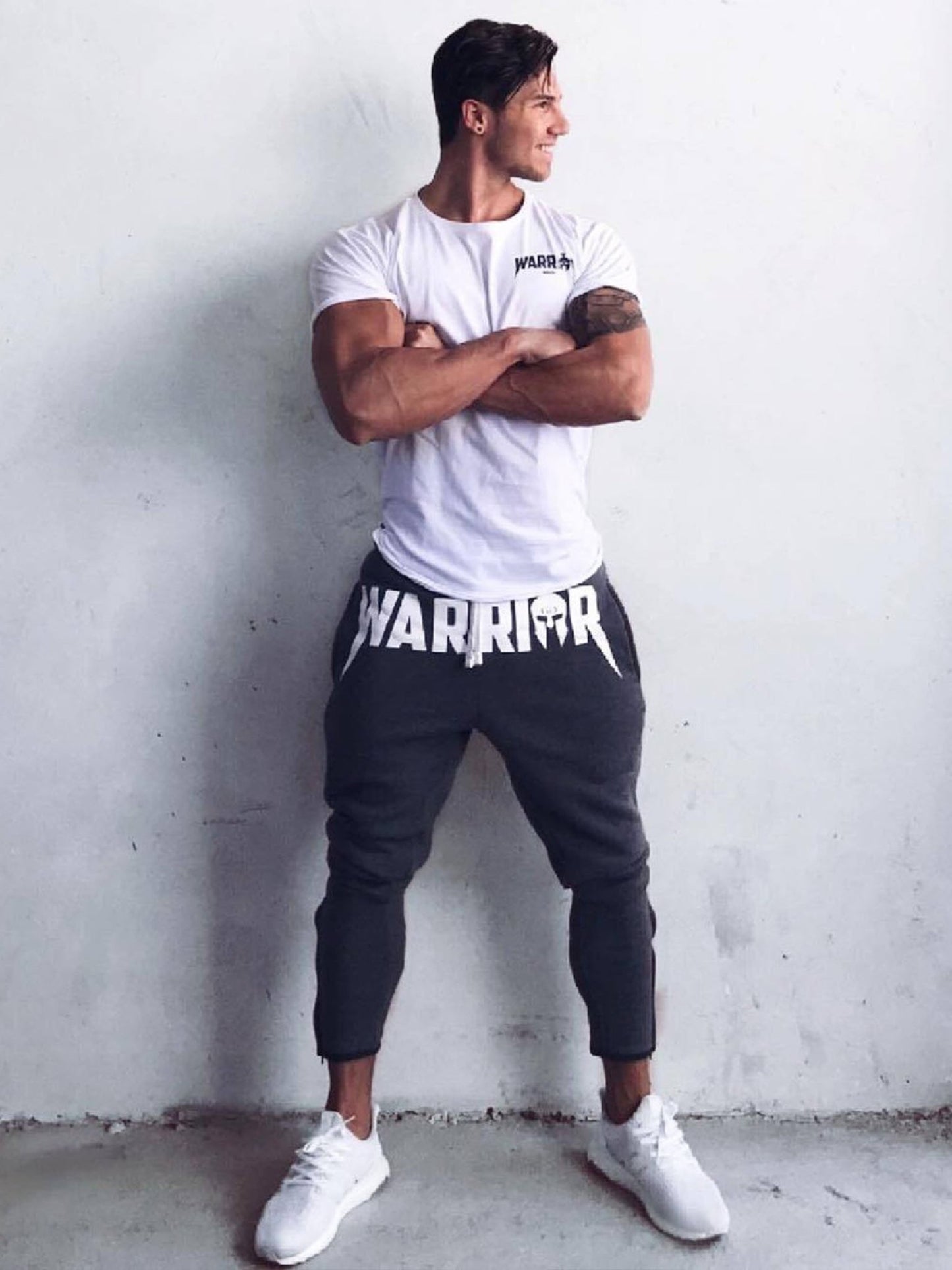 Gym Warrior Fitness Pants - Dark Gray