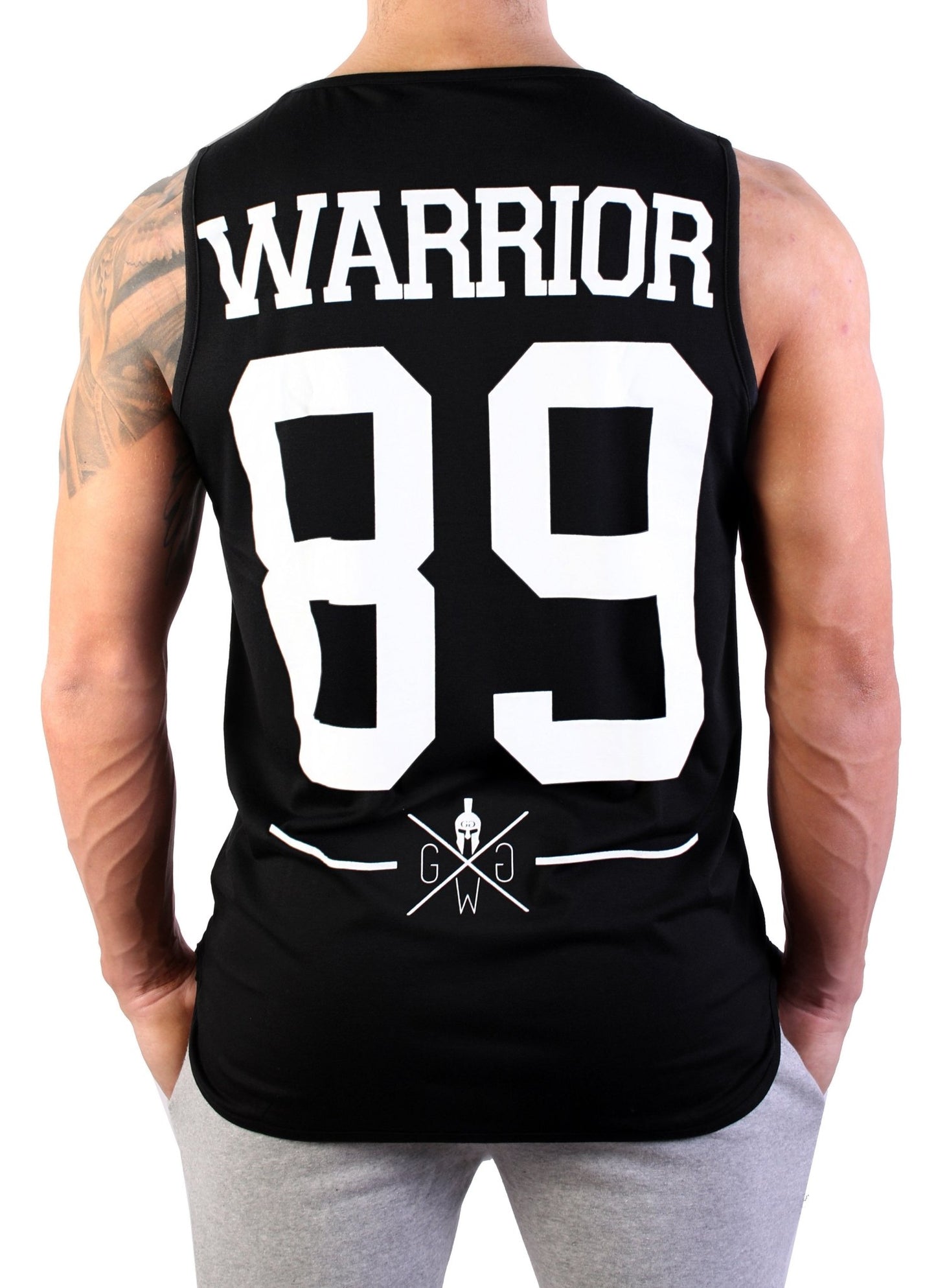 Warrior Tank Top - Schwarz - Gym Generation-